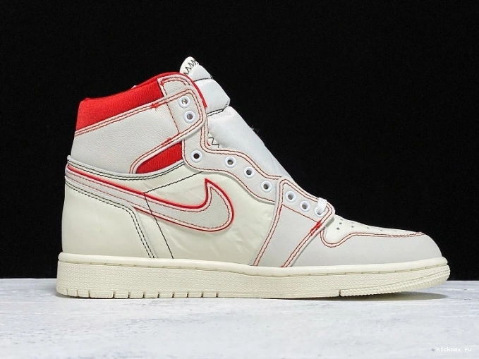 Rep MAX 555088-160 Red High Gym OG Retro 1 Air 